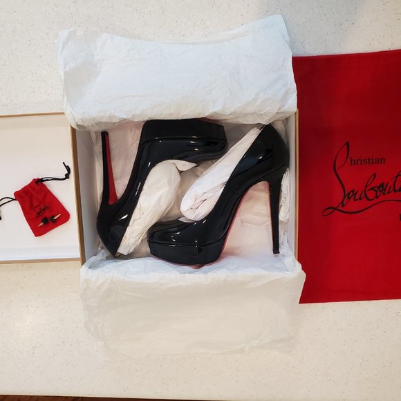 Christian Louboutin “Bianca” 140 Patent Calf - Picture 9 of 11
